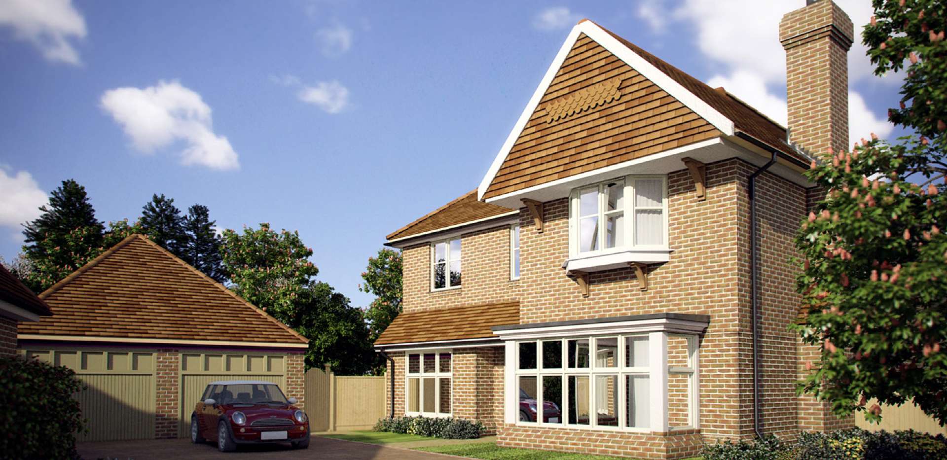 Berkeley, Montagu Gardens, Property Three, Exterior