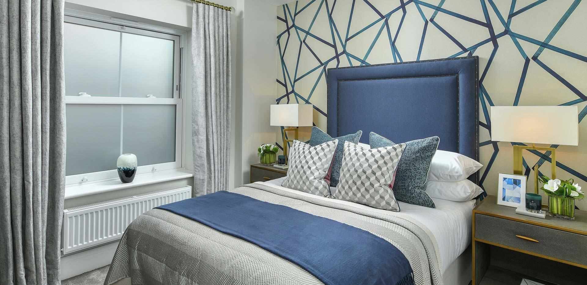 Berkeley, Royal Wells Park, 2 Bedroom Show Apartment, Bedroom