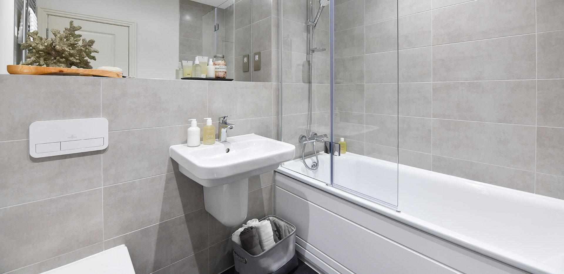 Berkeley, Eldridge Park, Development Interior, Bathroom