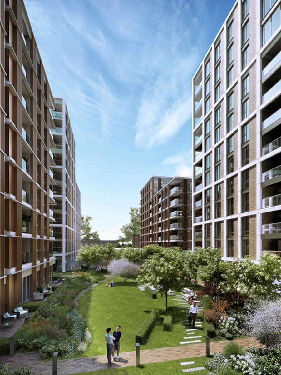 St William, Prince of Wales Drive, Commercial Units, Exterior