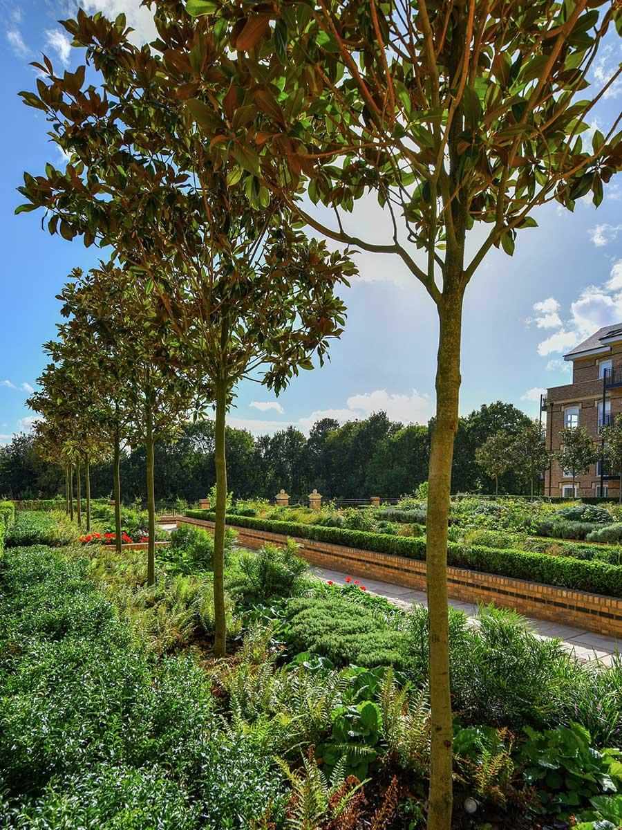 Berkeley, Wimbledon Hill Park, Exterior