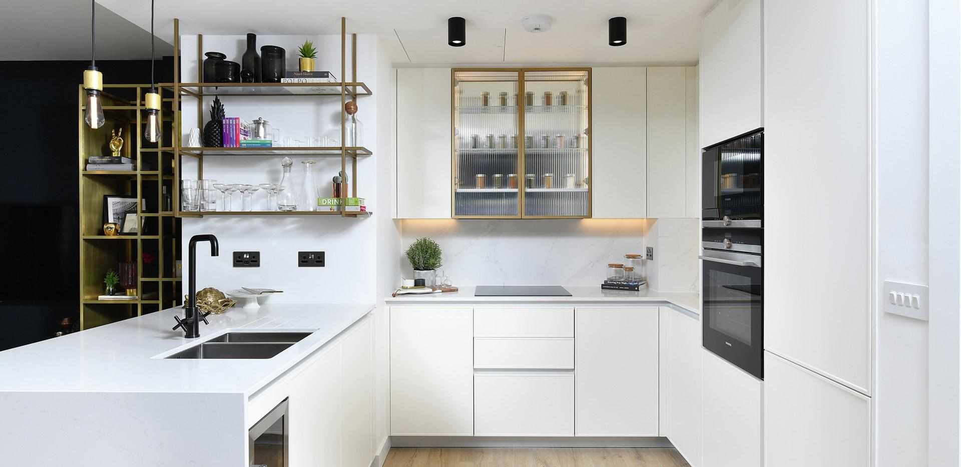 Berkeley, 250 City Road, Interior, Show Apartment, Kitchen