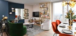 Berkeley, Woodberry Down, Willowbrook House, Living / Dining