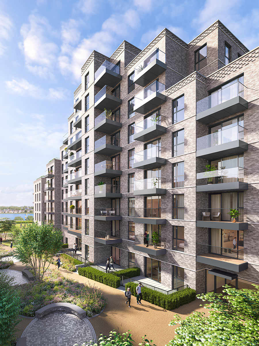 Berkeley, Woodberry Down, Exterior