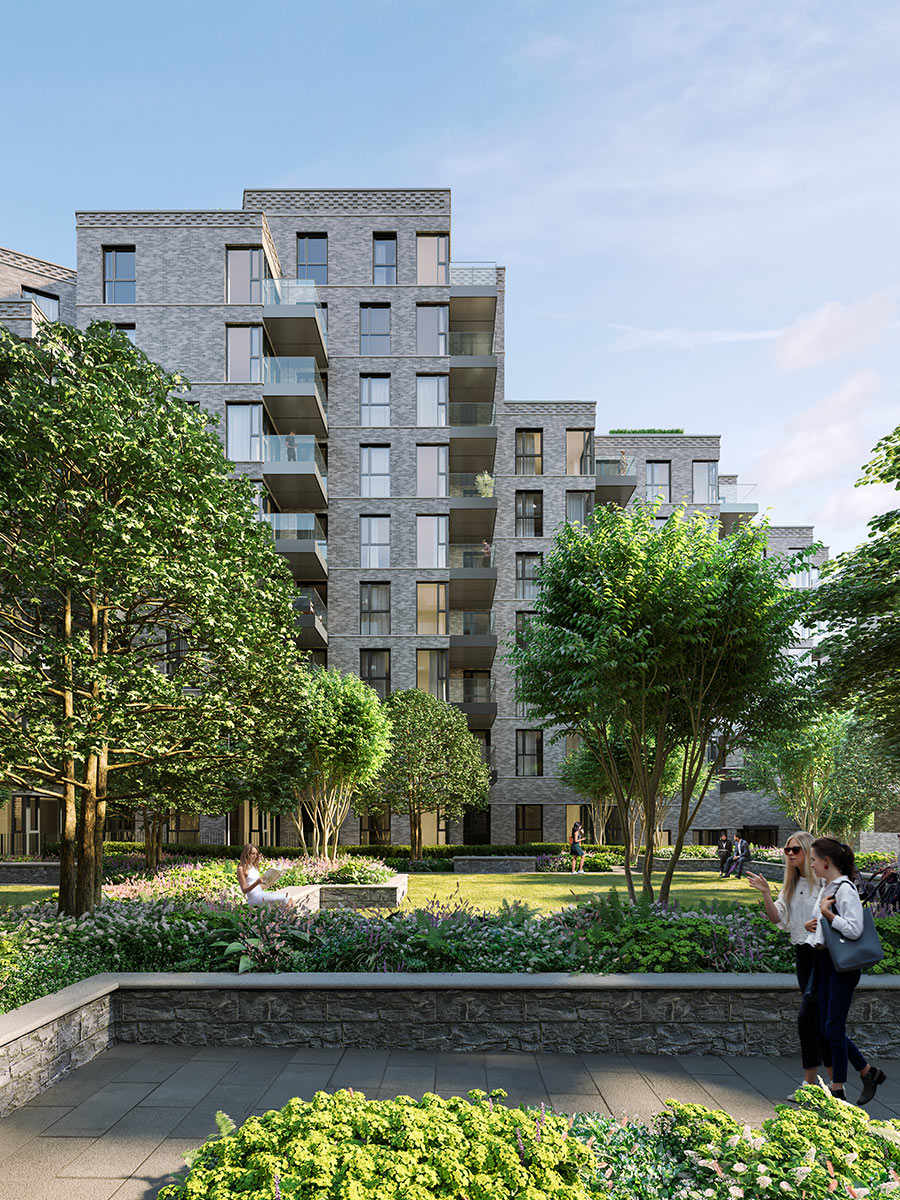 Berkeley, Woodberry Down, Exterior