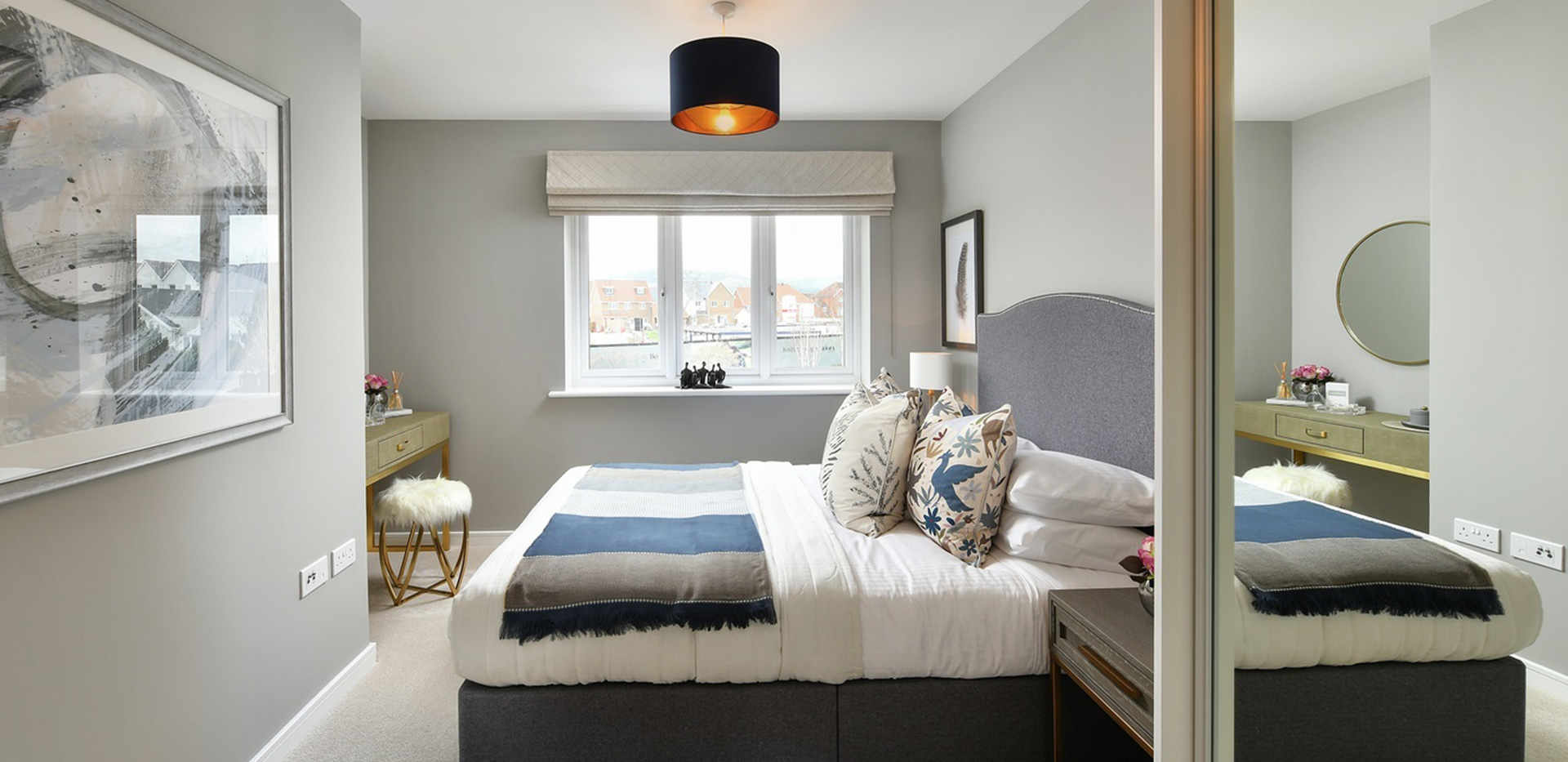 Berkeley, Holborough Lakes, Providence Walk, Showhome Interior, Bedroom