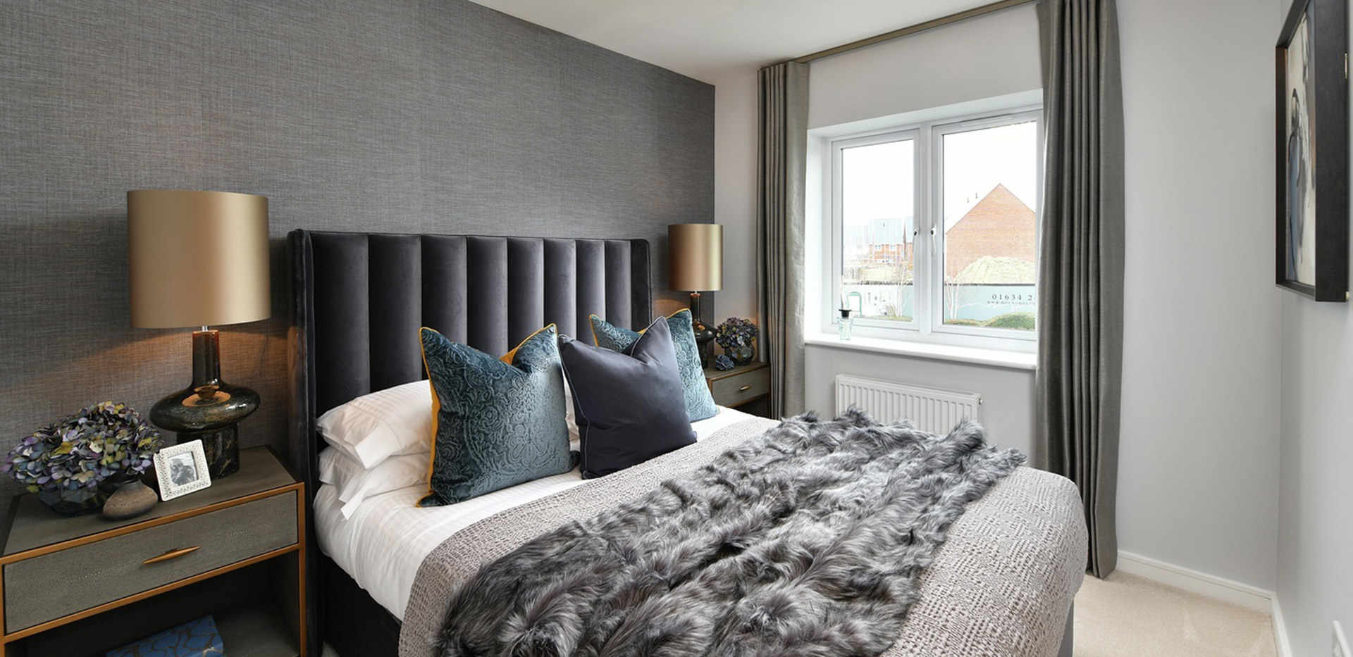 Berkeley, Holborough Lakes, Providence Walk, Showhome Interior, Bedroom