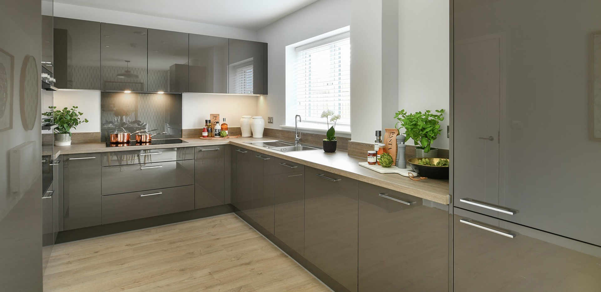 Berkeley, Holborough Lakes, Providence Walk, Showhome Interior, Kitchen