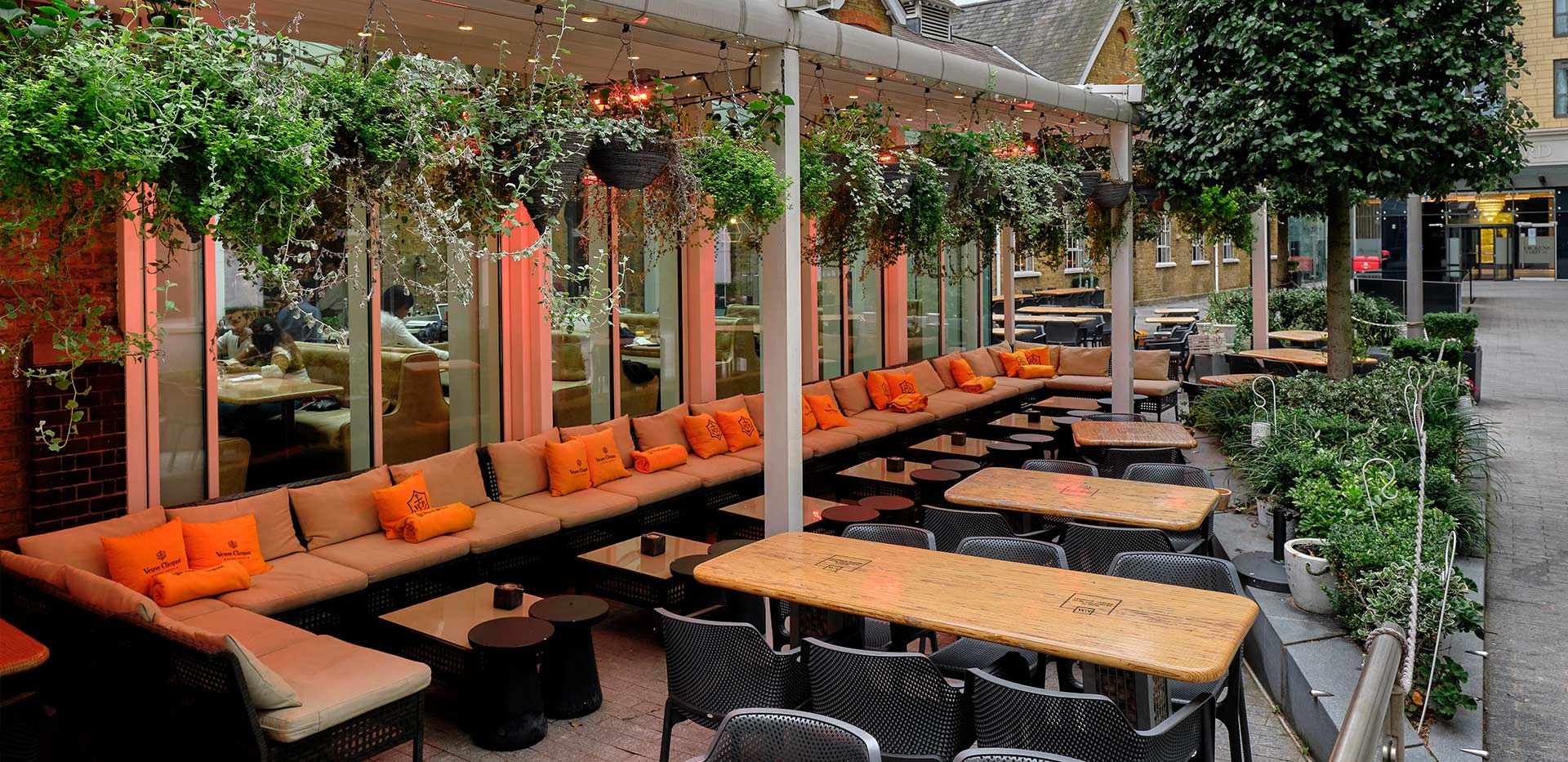 St George, Dickens Yard, Outside Seating