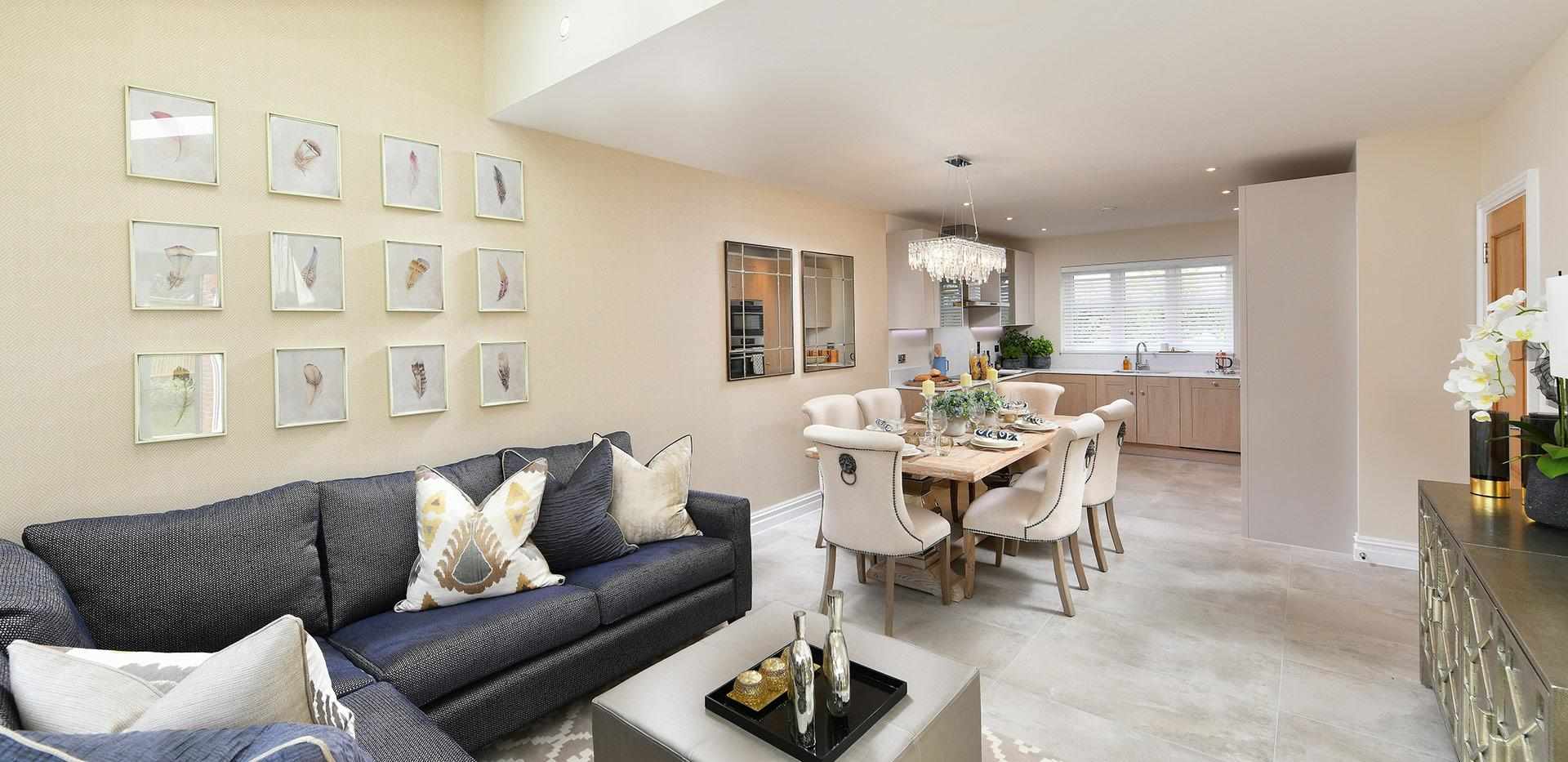 Berkeley, Princes Chase, Interior, Dining / Family / Kitchen