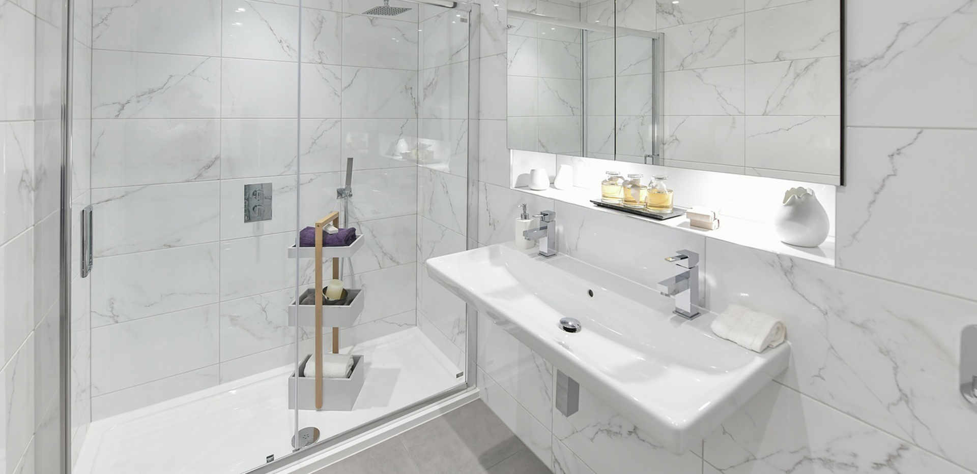 Berkeley, Royal Wells Park, Apartment, Interior, Bathroom