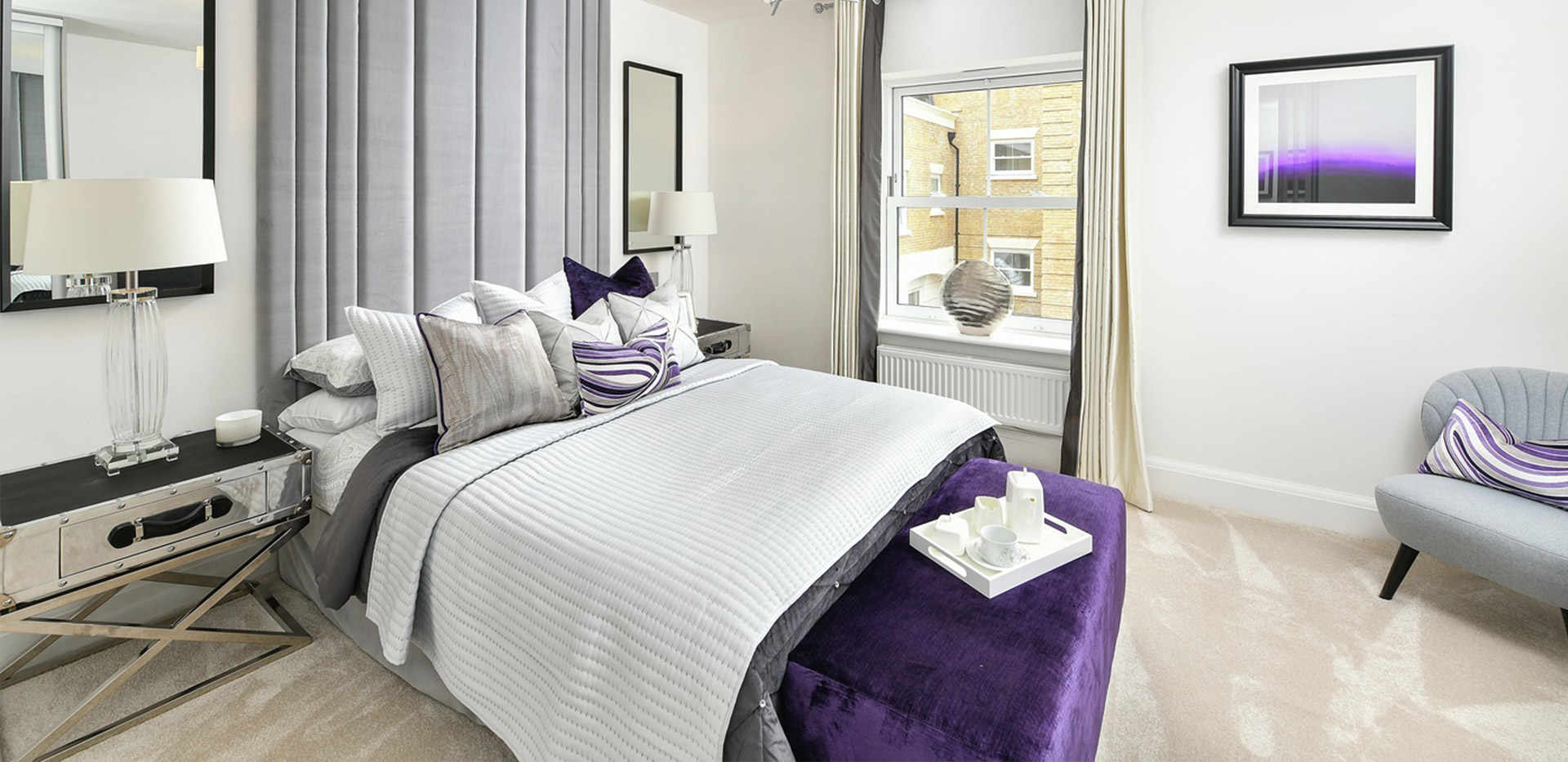 Berkeley, Royal Wells Park, Apartment, Interior, Bedroom