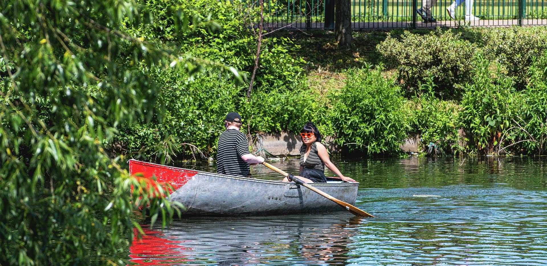 St William, The Cottonworks, Local Area, Canoe Boat