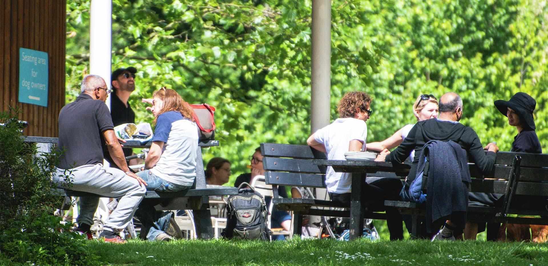 St William, The Cottonworks, Local Area, Seating Area