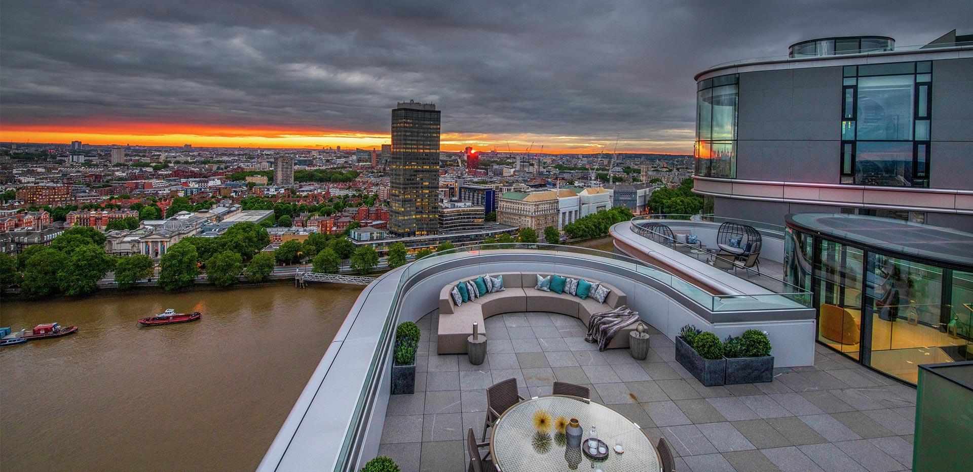 St James, The Corniche, Exterior, Terrace Views
