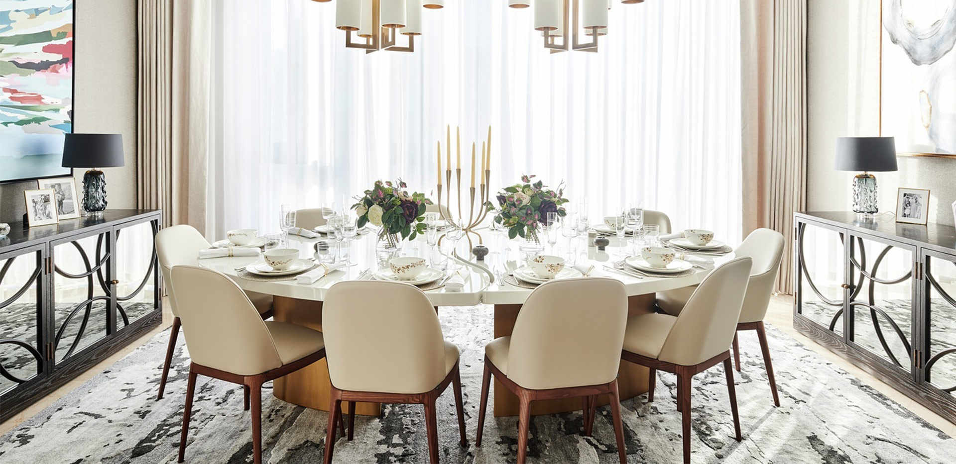 St James, The Corniche, The Penthouse, Dining Room