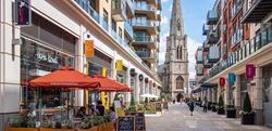 St George, Dickens Yard, Exterior, Commercial Restaurants