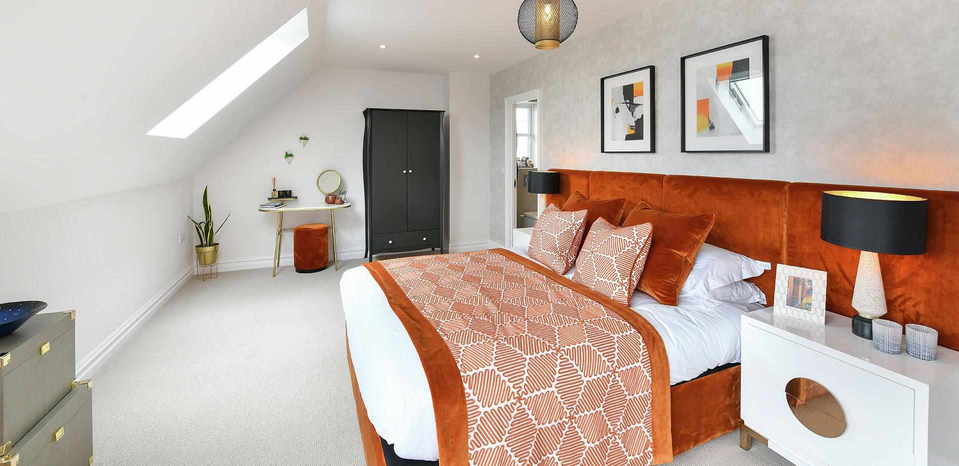 Berkeley, Edenbrook Village, Silver Willows, Interior, Bedroom