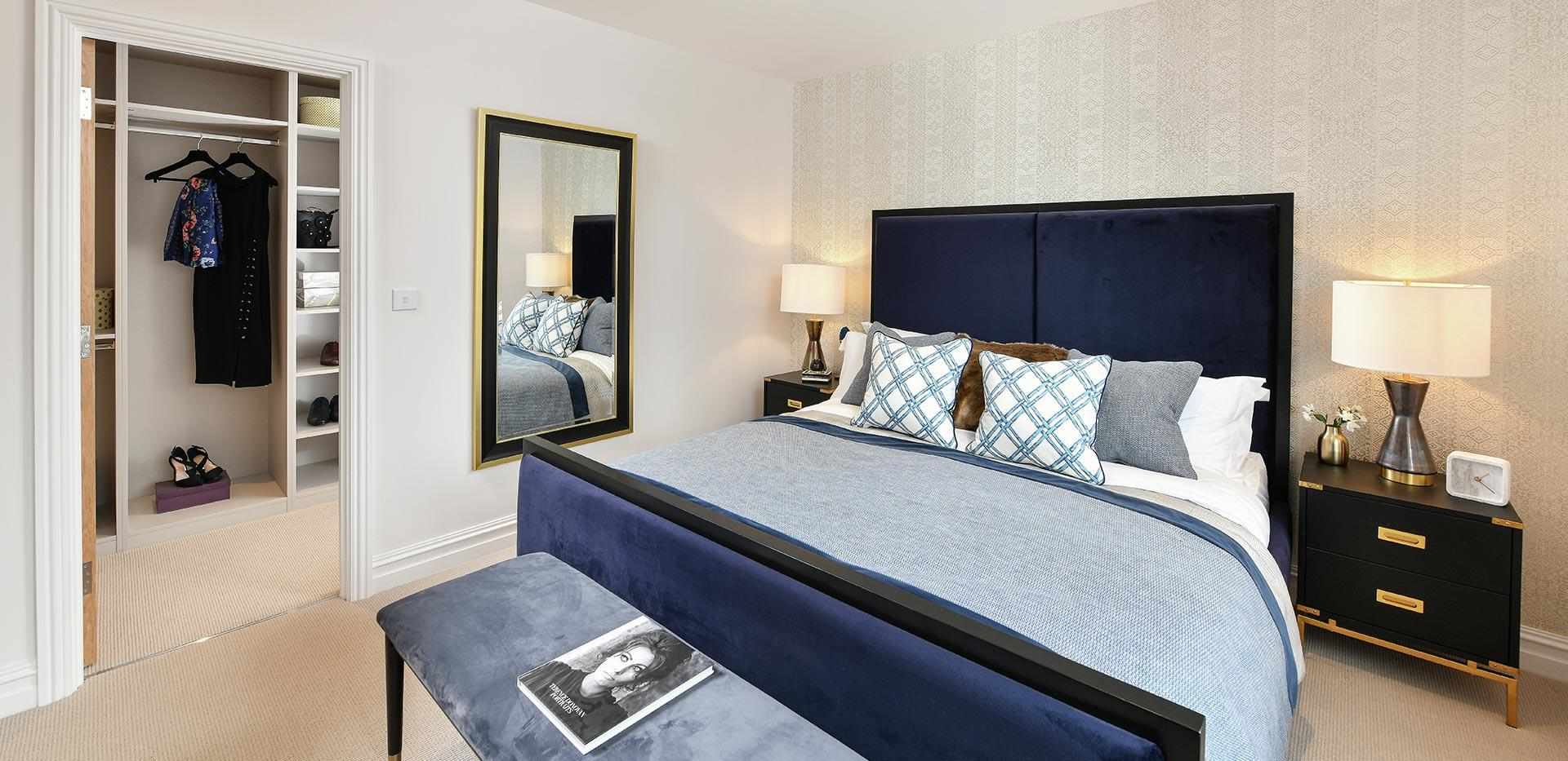 Berkeley, Edenbrook Village, Silver Willows, Interior, Bedroom