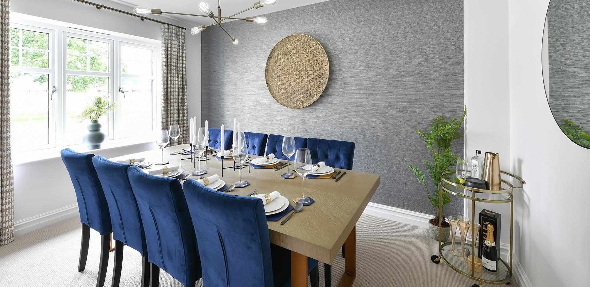 Berkeley, Edenbrook Village, Silver Willows, Interior, Dining Room