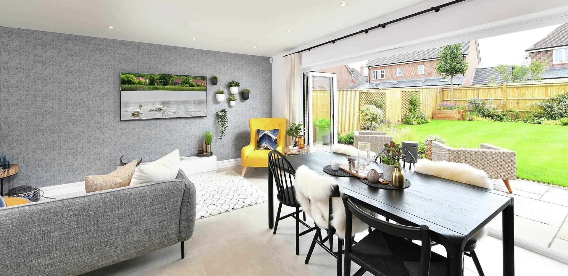 Berkeley, Edenbrook Village, Silver Willows, Interior, Living / Dining