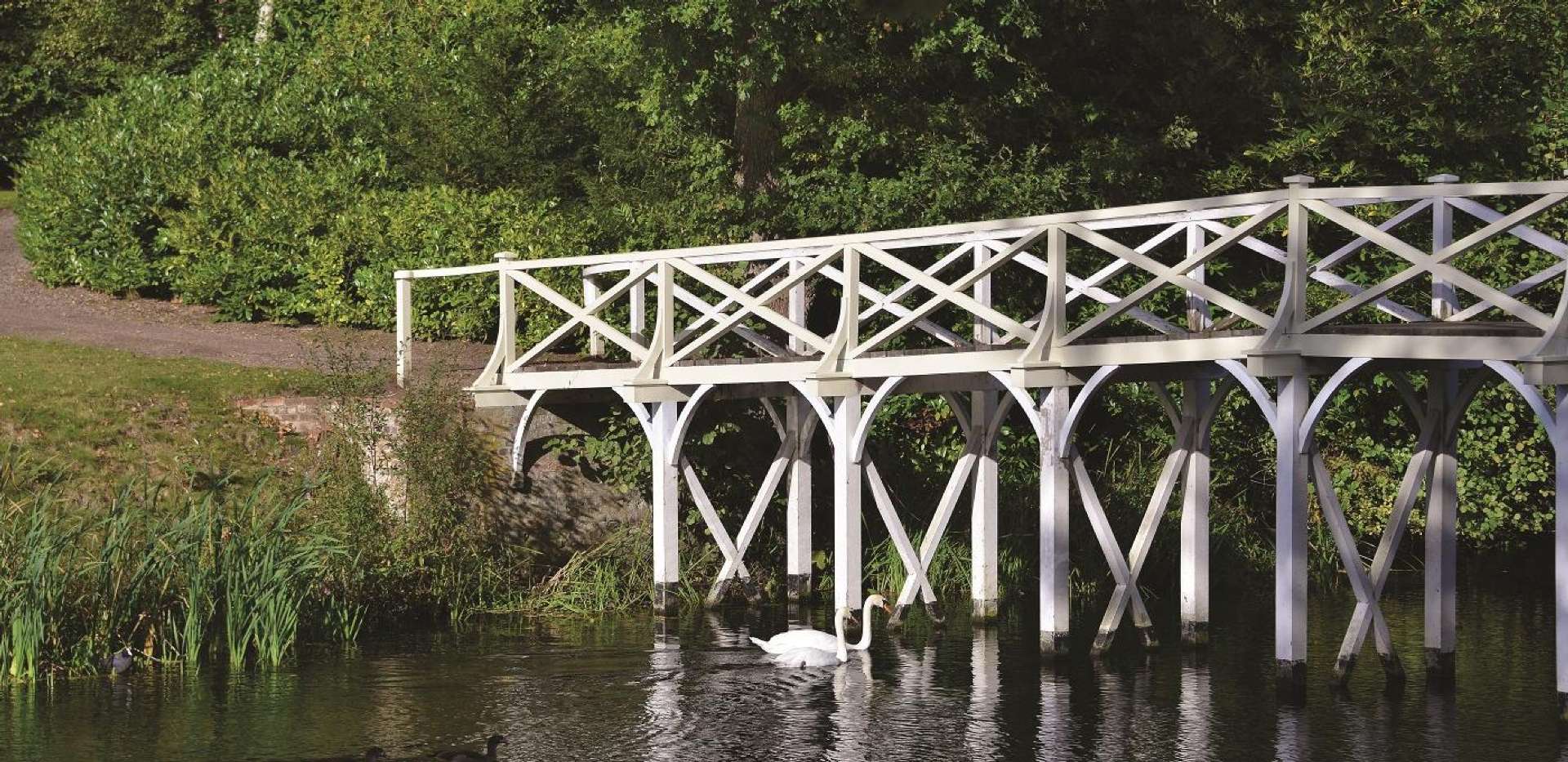 Berkeley, Fairmile Gate, Cobham, Painshill Bridge