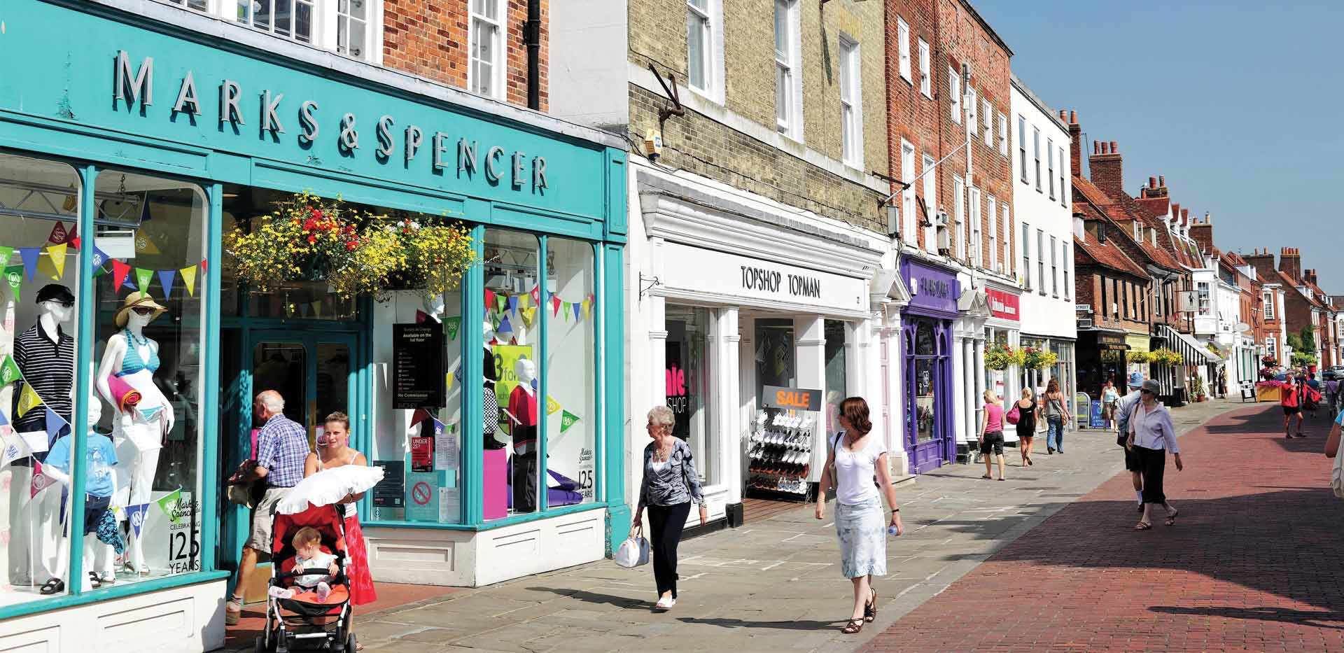 Berkeley, Bersted Park, West Sussex, Shopping