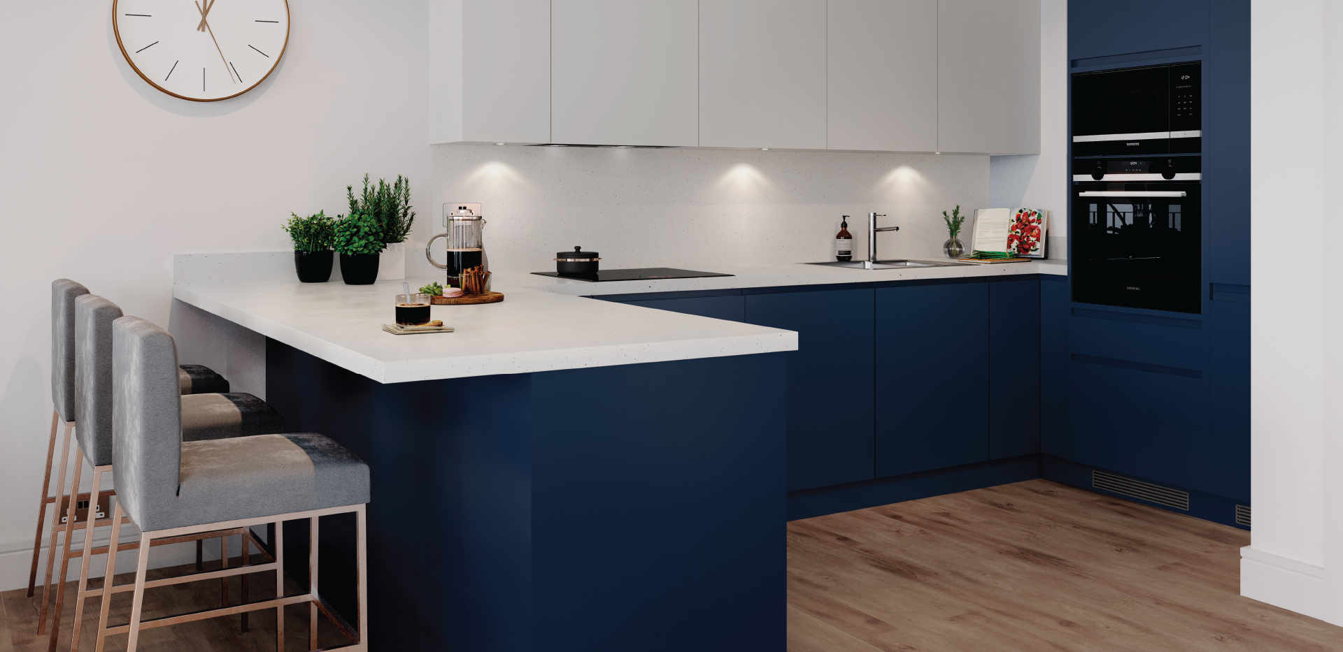 St William, Courtyard Gardens, Interiors, Kitchen