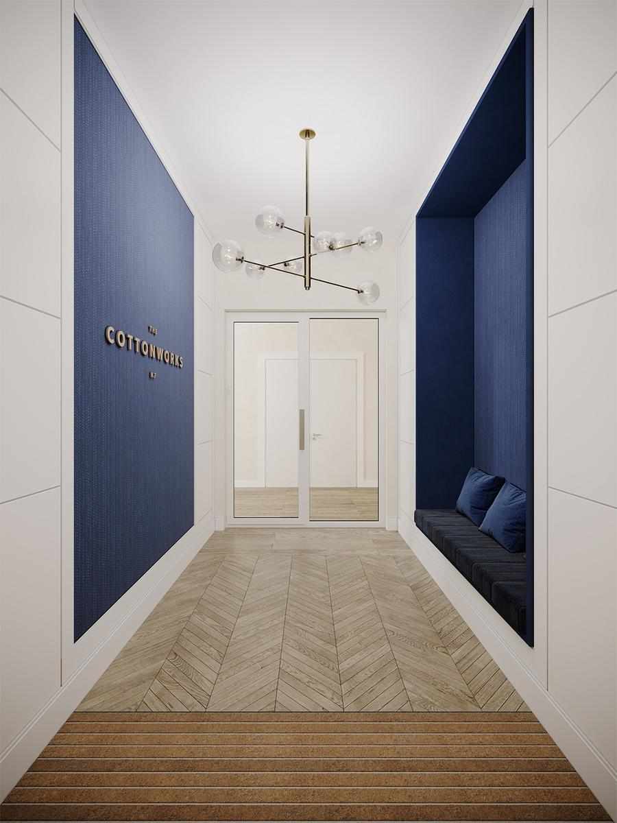 St William, The Cottonworks, Interior, Hallway