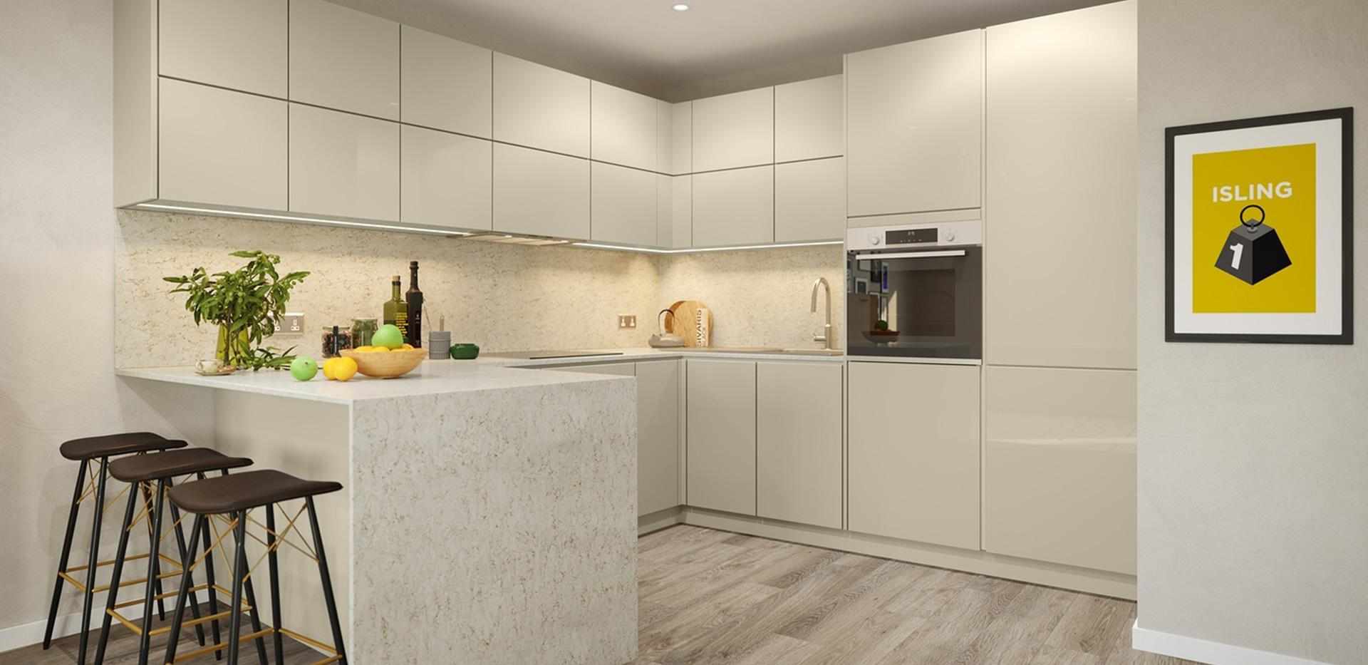 St William, The Cottonworks, Interior, Kitchen