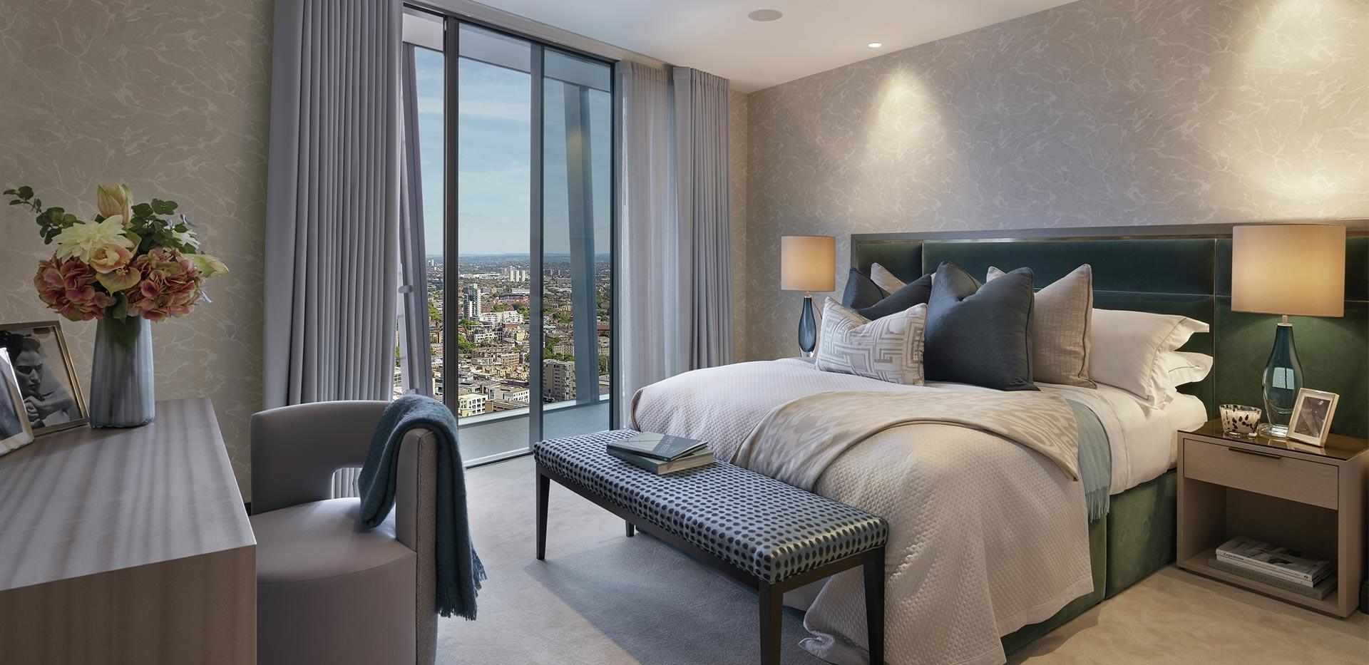 St George, One Blackfriars, Development Interior, Bedroom