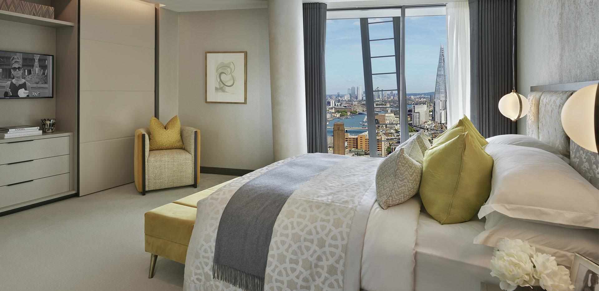 St George, One Blackfriars, Development Interior, Bedroom