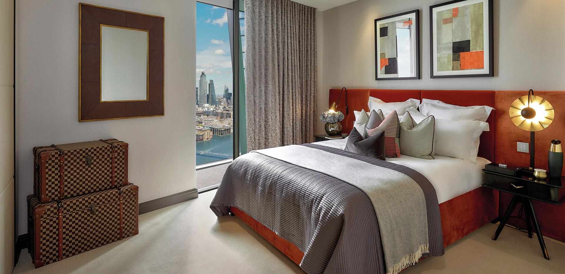 St George, One Blackfriars, Development Interior, Bedroom