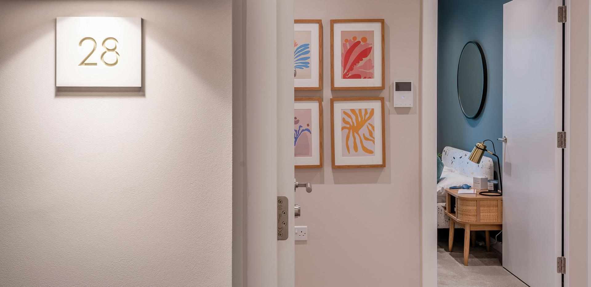 St William, The Cottonworks, Entrance