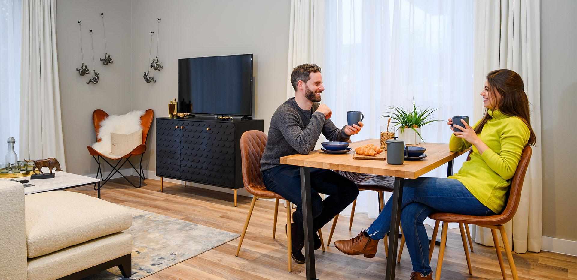 St William, Fairwood Place, Two Bed Showhome, Lifestyle Imagery