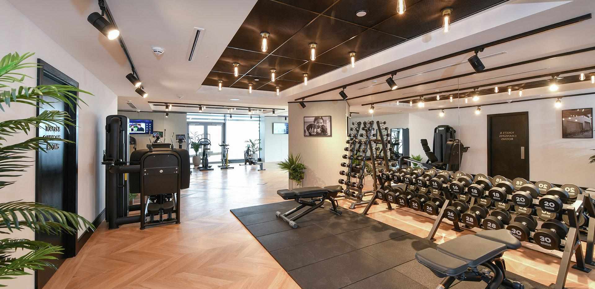 Berkeley, 250 City Road, Facilities, Gym