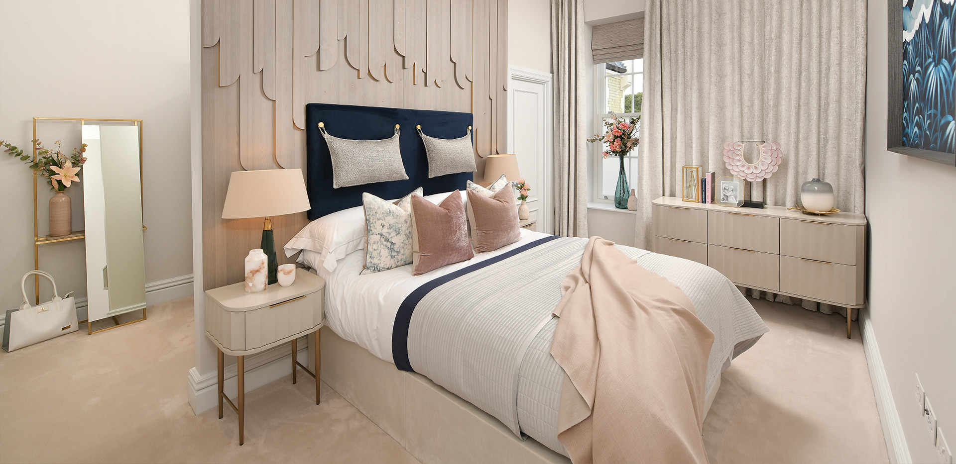 Berkeley, Richmond Chase, Apartment Interior, Bedroom