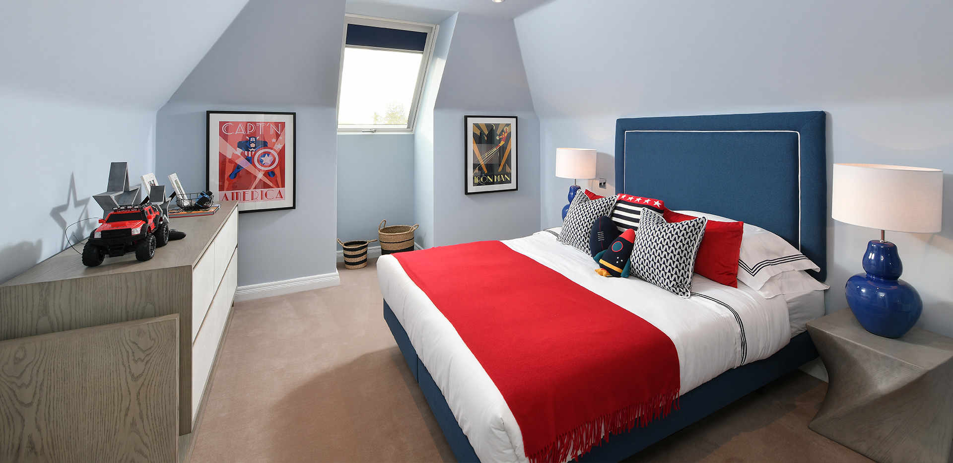 Berkeley, Richmond Chase, House Interior, Bedroom