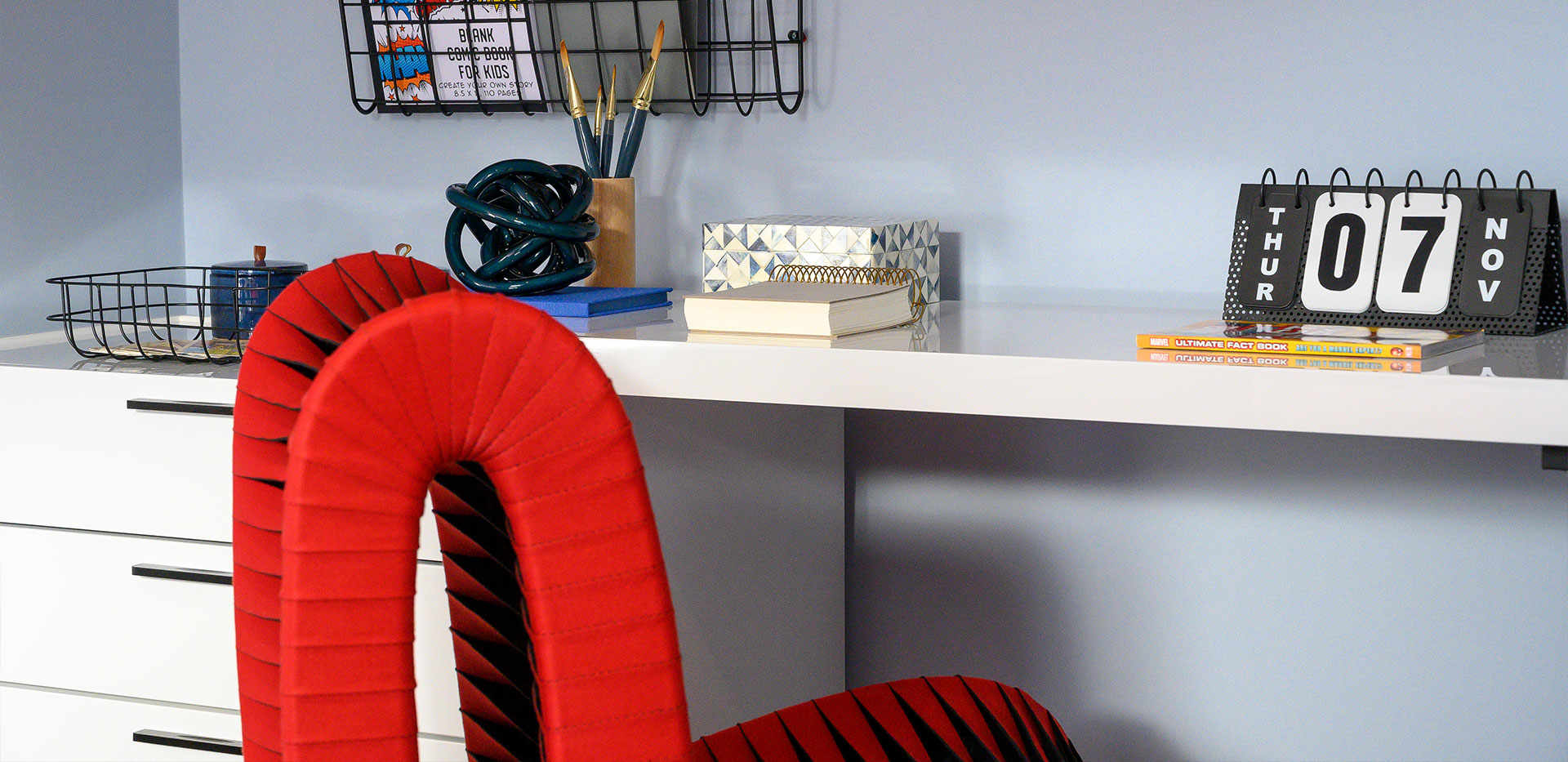 Berkeley, Richmond Chase, House Interior, Desk