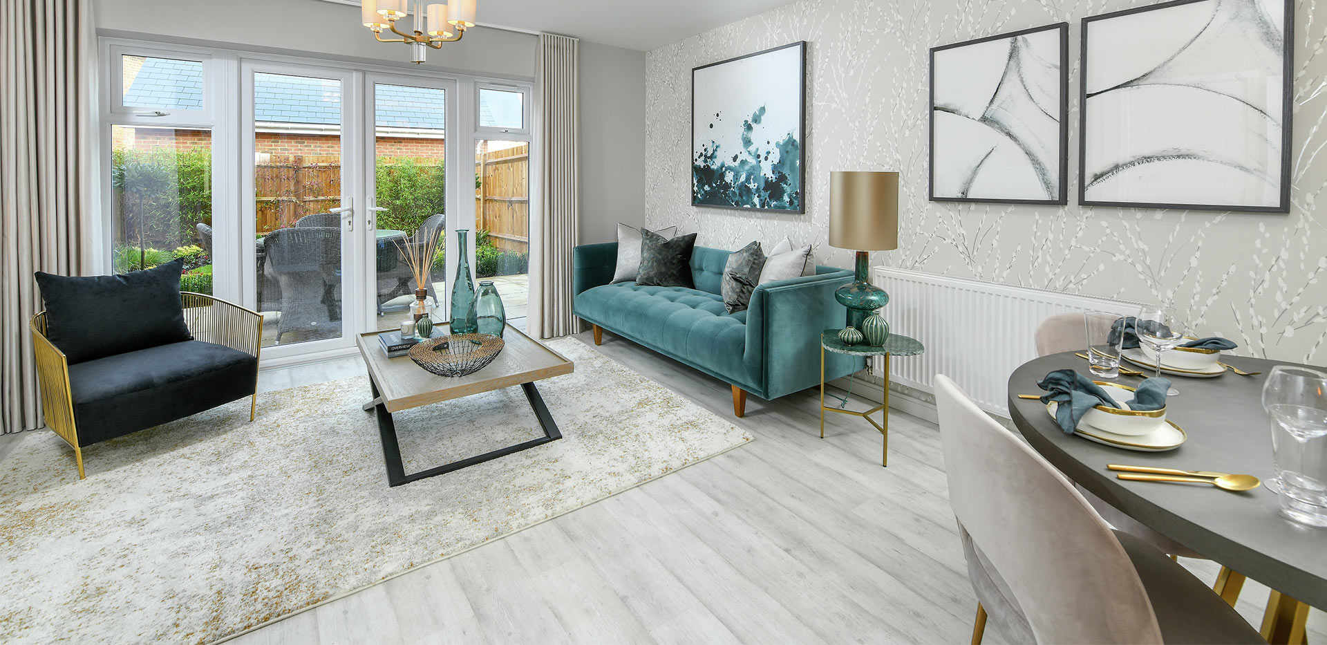 Berkeley, Holborough Lakes, 3 Bedroom Showhome, Living / Dining