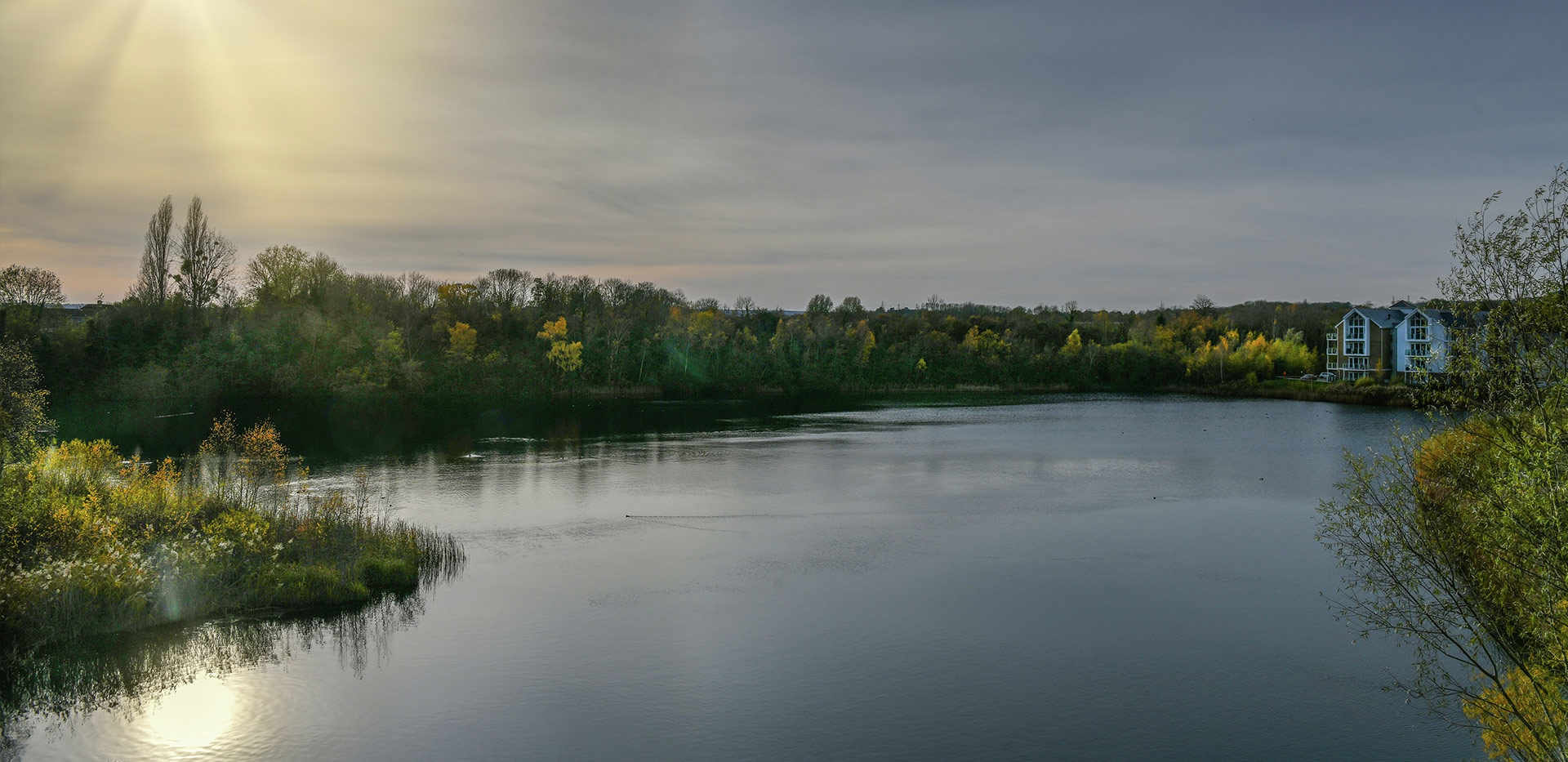 Berkeley, Holborough Lakes, Waterview Apartments, Exterior