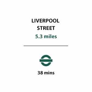 Kings Road Park, Transport, Liverpool Street