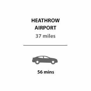 St Edward, Highcroft, Transport, Heathrow