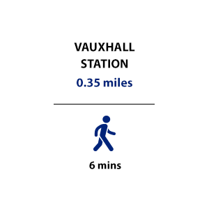 Berkeley, Oval Village, Vauxhall Station
