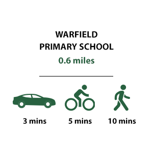 Berkeley, Woodhurst Park, Education, Warfield Primary