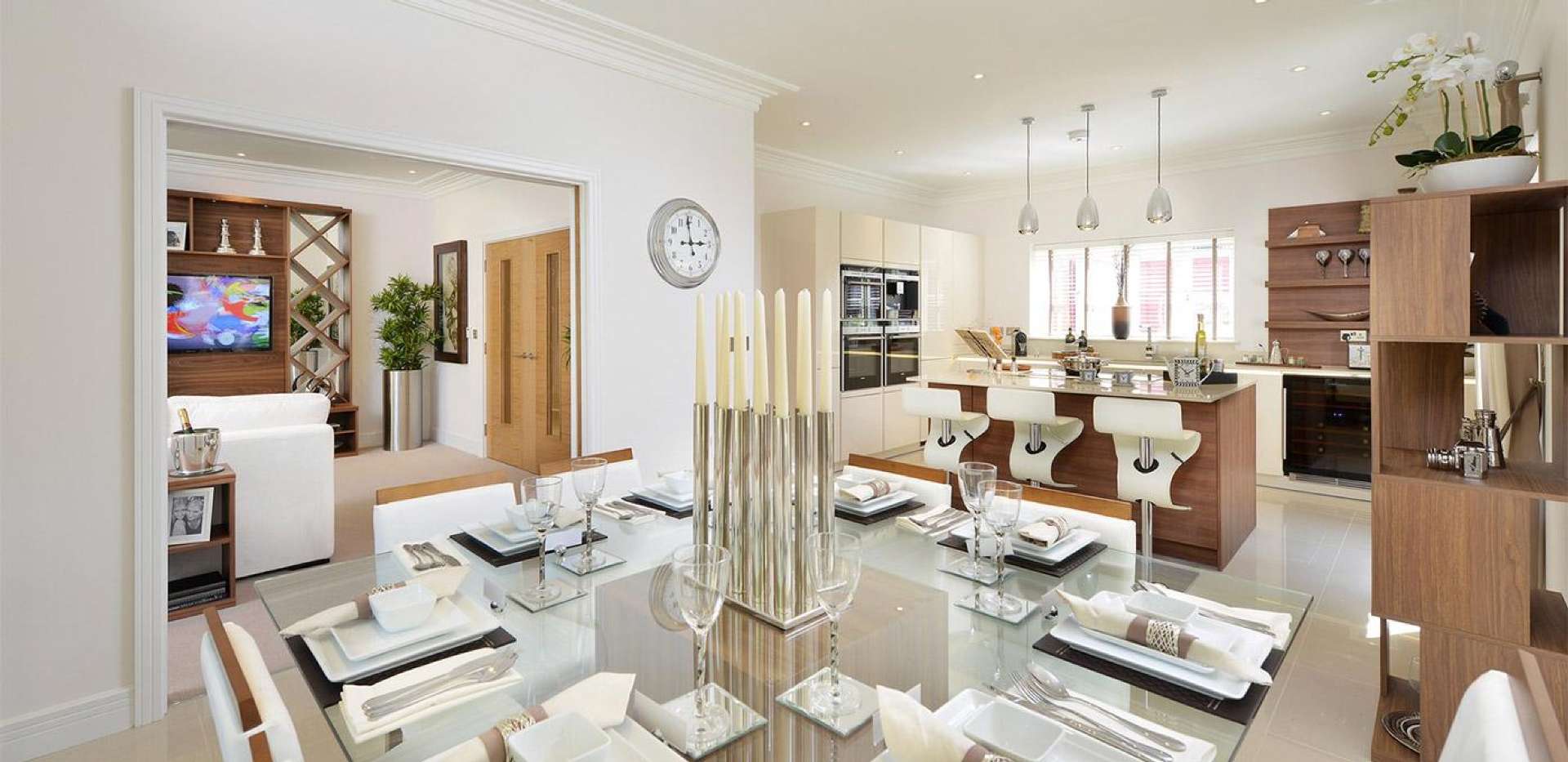 Berkeley, Queensbury Gardens, Dining Area, Kitchen, Interior