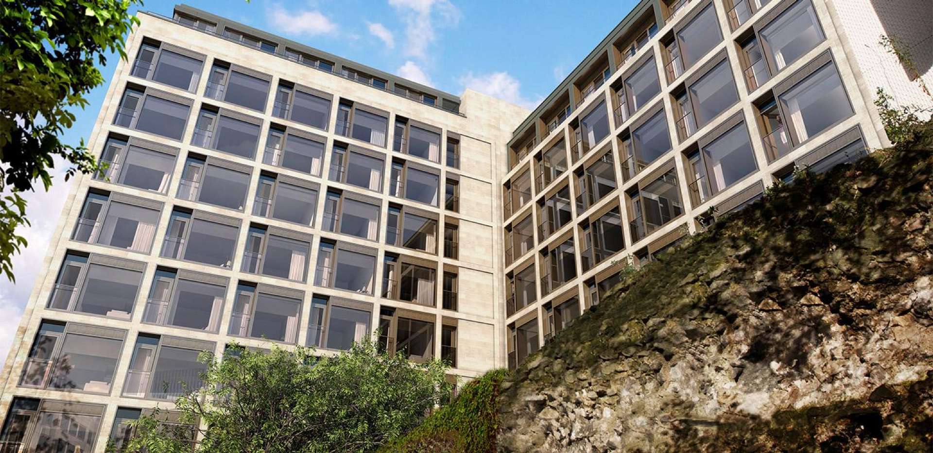 Berkeley, Roman House, Side, CGI, Exterior