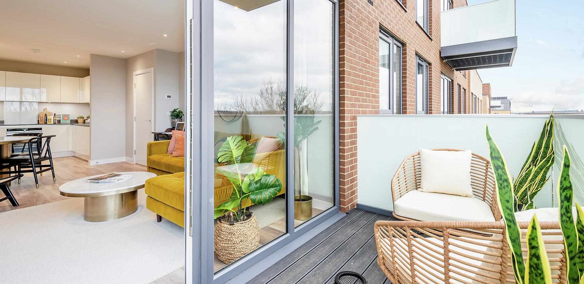 St William, Fairwood Place, Balcony / Living