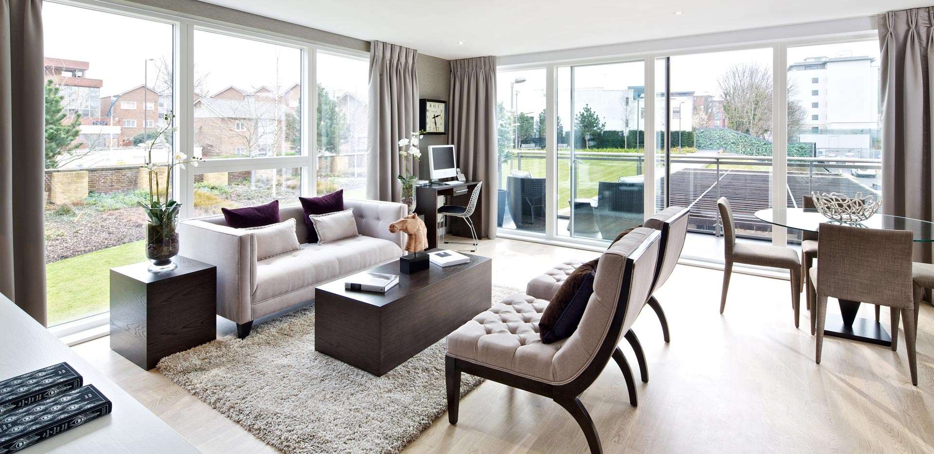 St James, Kew Bridge West, Show Home, Lounge, Living Room, Interior