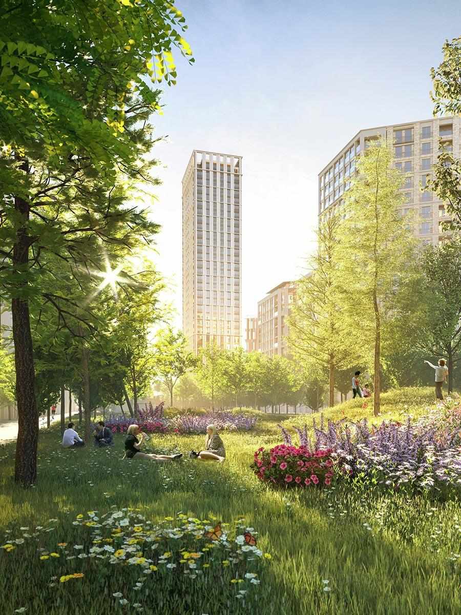 Berkeley, Twelve Trees Park, External